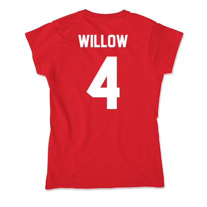 Rutgers - NCAA Women's Volleyball : Karis Willow - Soft Style Women’s T-Shirt-1