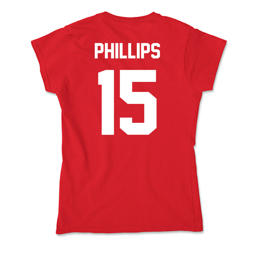 Rutgers - NCAA Women's Soccer : Lily Phillips - Soft Style Women’s T-Shirt-1