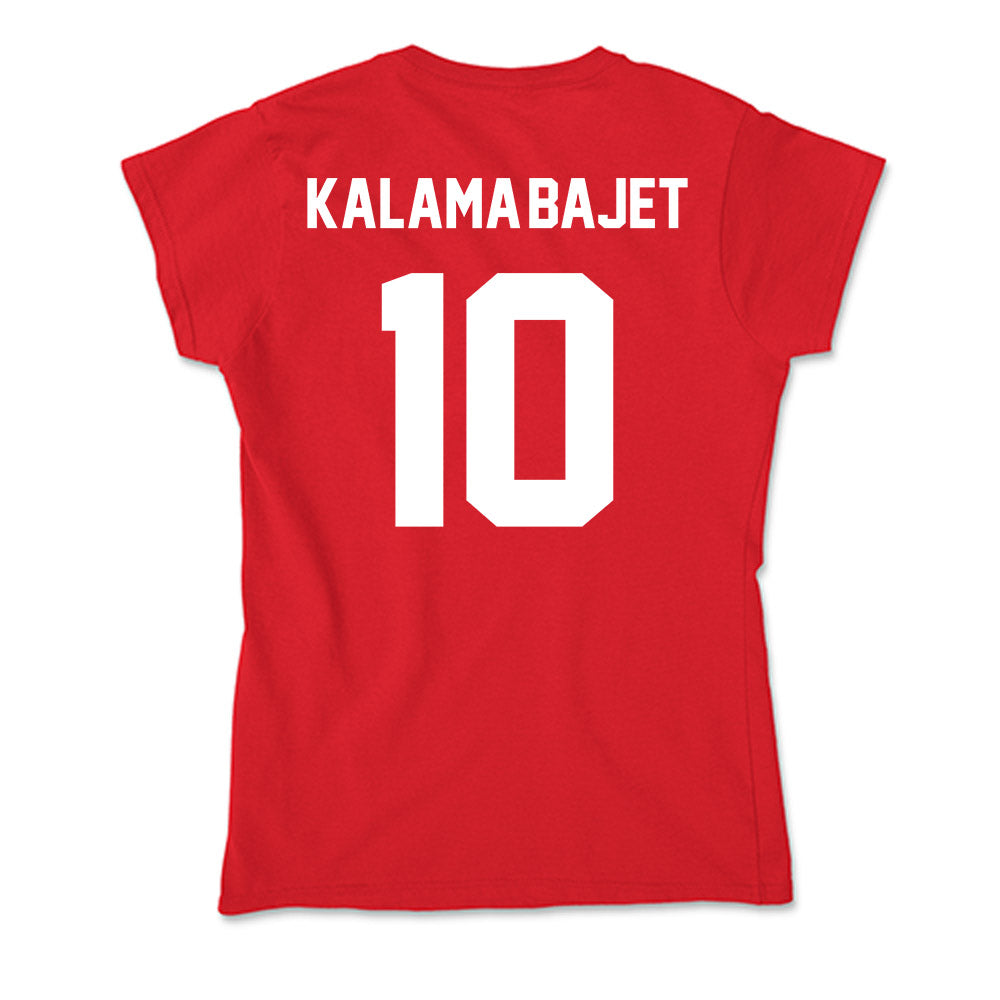 Rutgers - NCAA Women's Volleyball : Kaila Kalama-Bajet - Soft Style Women’s T-Shirt-1