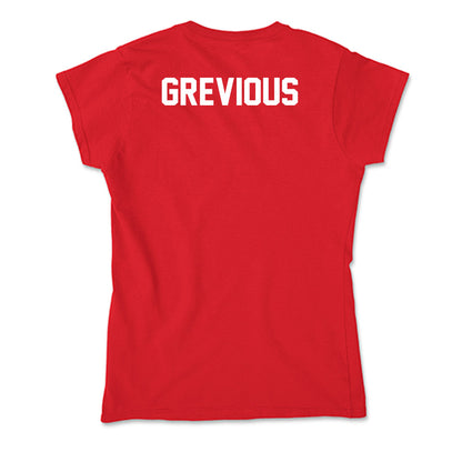 Rutgers - NCAA Men's Track & Field : Jayden Grevious - Soft Style Women’s T-Shirt-1
