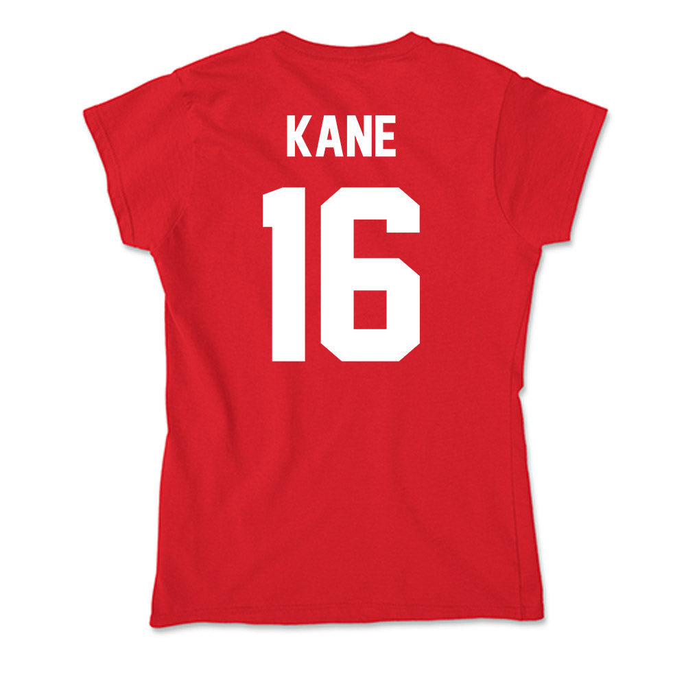 Rutgers - NCAA Baseball : Tyler Kane - Soft Style Women’s T-Shirt-1