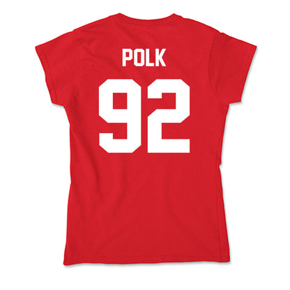 Rutgers - NCAA Football : Jermaine Polk - Soft Style Women’s T-Shirt-1