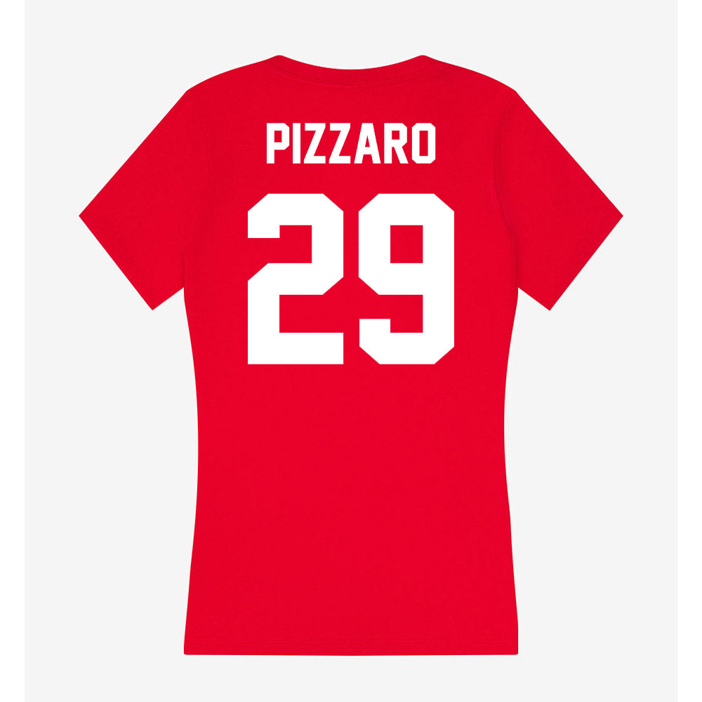 Rutgers - NCAA Football : Dane Pizzaro - Women's V-Neck T-Shirt-1