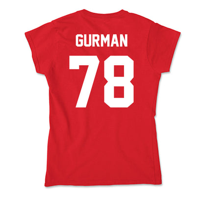 Rutgers - NCAA Football : Miron Gurman - Soft Style Women’s T-Shirt-1