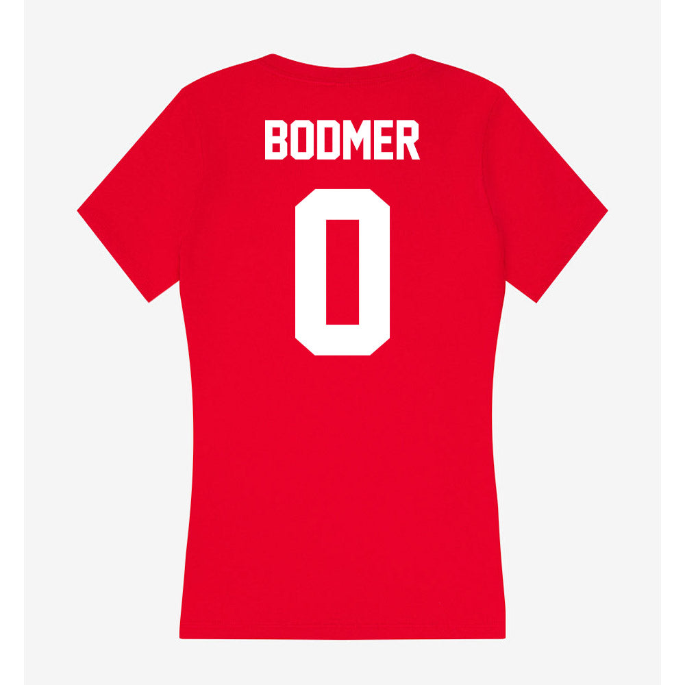 Rutgers - NCAA Women's Soccer : Olivia Bodmer - Women's V-Neck T-Shirt-1