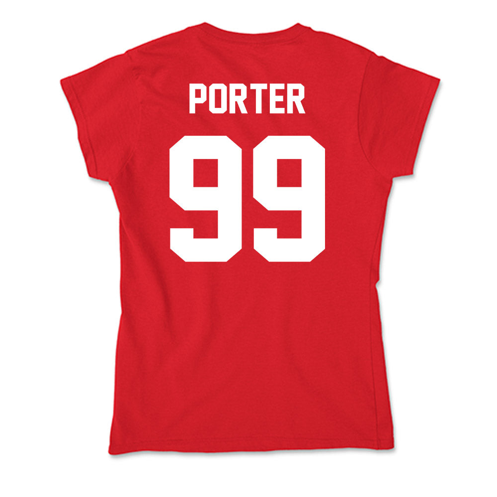 Rutgers - NCAA Football : Rondarius Porter - Soft Style Women’s T-Shirt-1