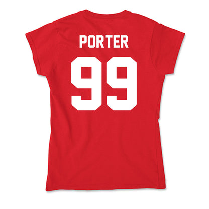 Rutgers - NCAA Football : Rondarius Porter - Soft Style Women’s T-Shirt-1