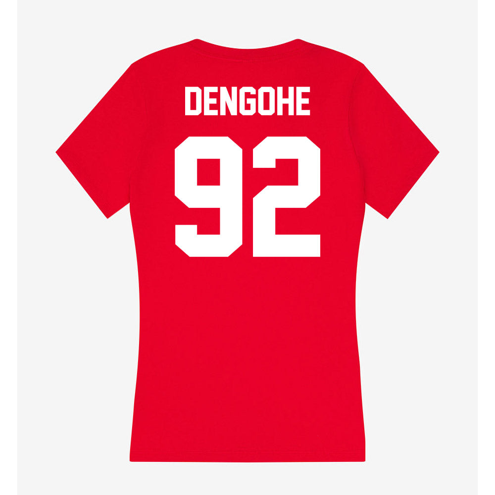 Rutgers - NCAA Football : Darold DeNgohe - Women's V-Neck T-Shirt-1