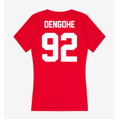Rutgers - NCAA Football : Darold DeNgohe - Women's V-Neck T-Shirt-1