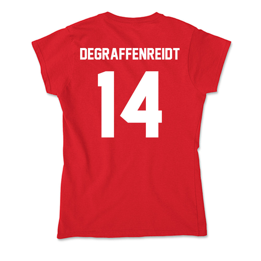 Rutgers - NCAA Football : Sah'nye Degraffenreidt - Soft Style Women’s T-Shirt-1