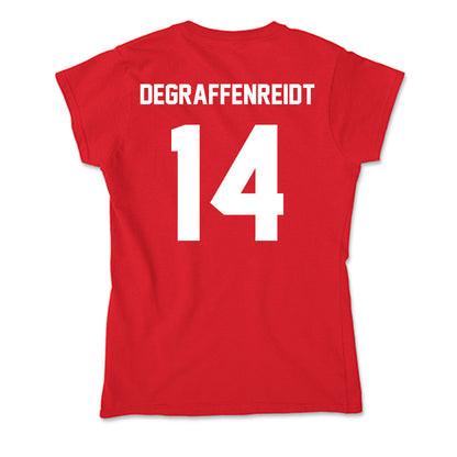 Rutgers - NCAA Football : Sah'nye Degraffenreidt - Soft Style Women’s T-Shirt-1