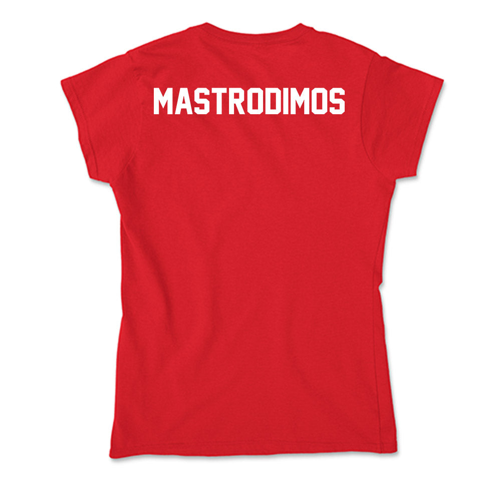 Rutgers - NCAA Men's Soccer : Zachary Mastrodimos - Soft Style Women’s T-Shirt-1