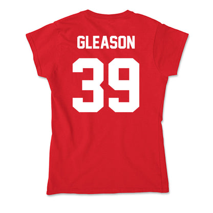 Rutgers - NCAA Baseball : Zachary Gleason - Soft Style Women’s T-Shirt-1