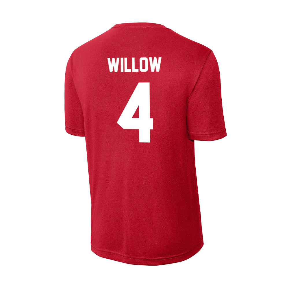 Rutgers - NCAA Women's Volleyball : Karis Willow - Activewear T-Shirt-1