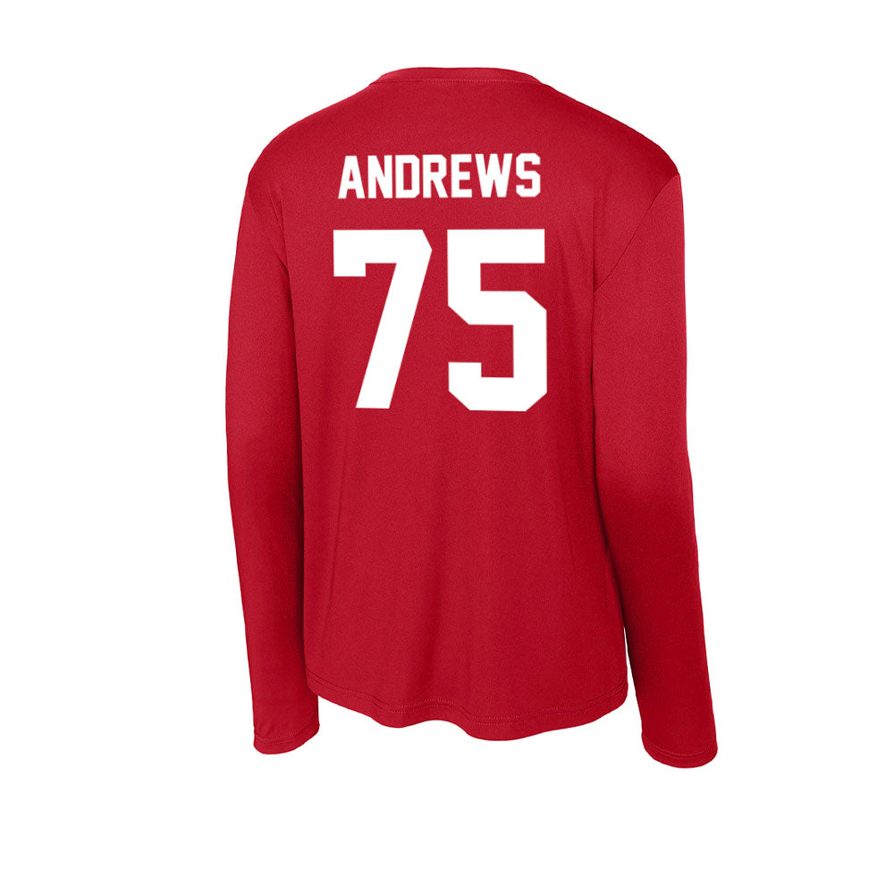 Rutgers - NCAA Football : Raynor Andrews - Activewear Long Sleeve T-Shirt