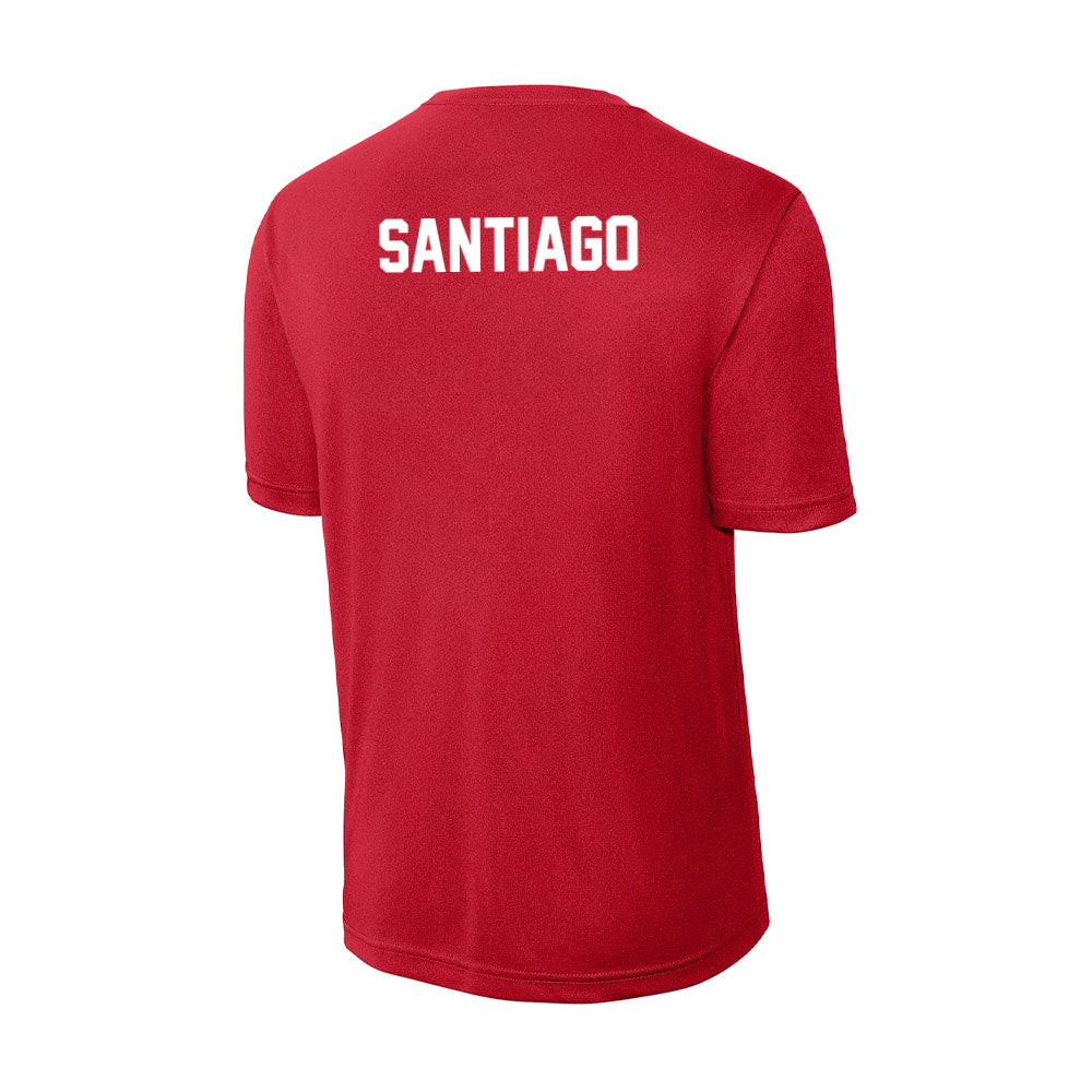 Rutgers - NCAA Men's Track & Field : Jaylin Santiago - Activewear T-Shirt-1