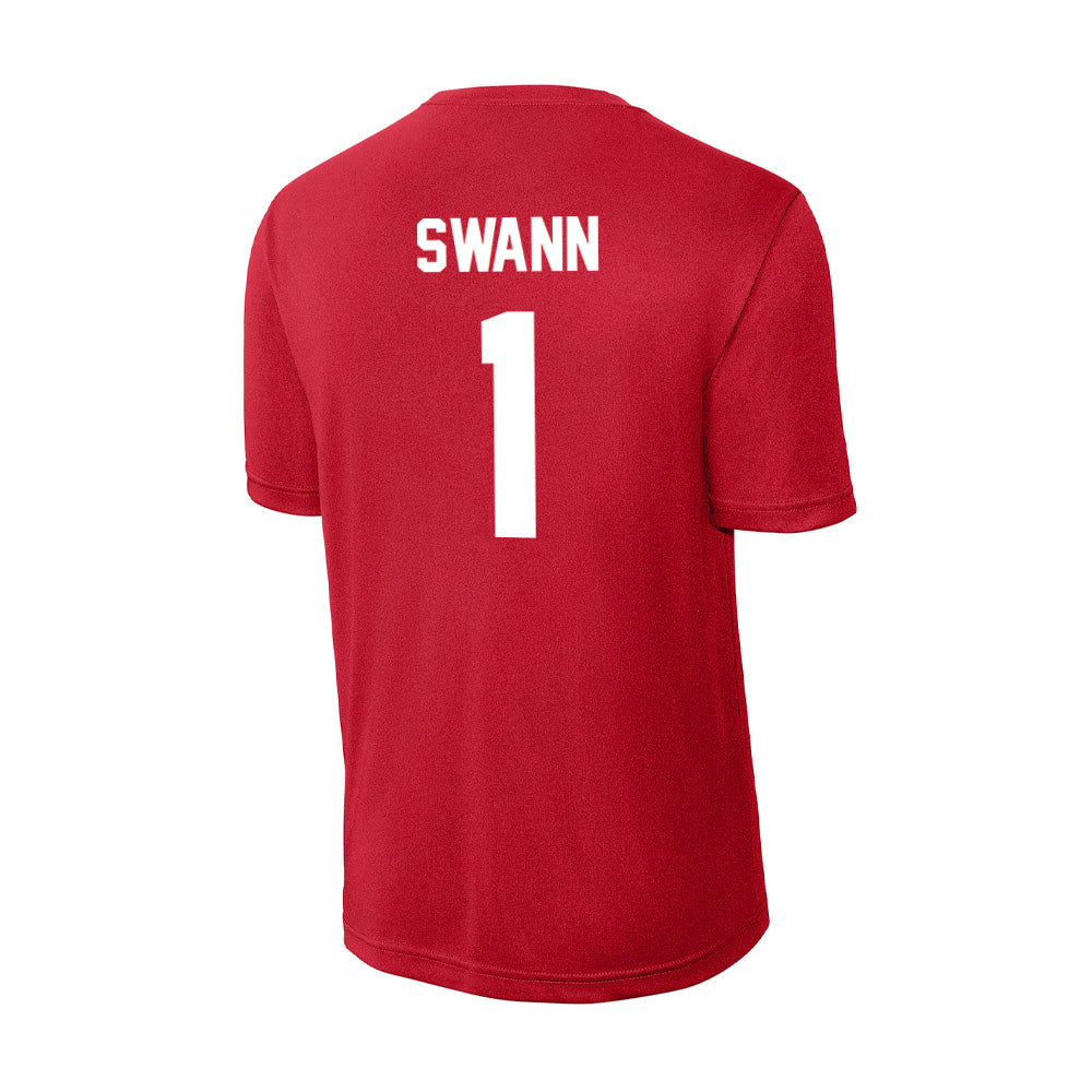 Rutgers - NCAA Women's Basketball : Lauryn Swann - Activewear T-Shirt-1