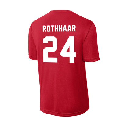 Rutgers - NCAA Football : Benjamin Rothhaar - Activewear T-Shirt-1
