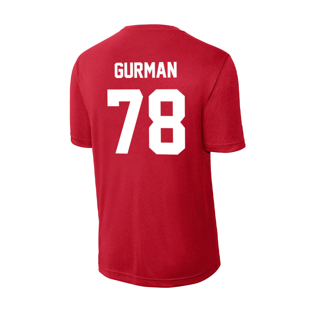 Rutgers - NCAA Football : Miron Gurman - Activewear T-Shirt-1