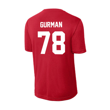 Rutgers - NCAA Football : Miron Gurman - Activewear T-Shirt-1