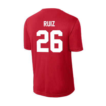 Rutgers - NCAA Men's Soccer : Erick Ruiz - Activewear T-Shirt-1