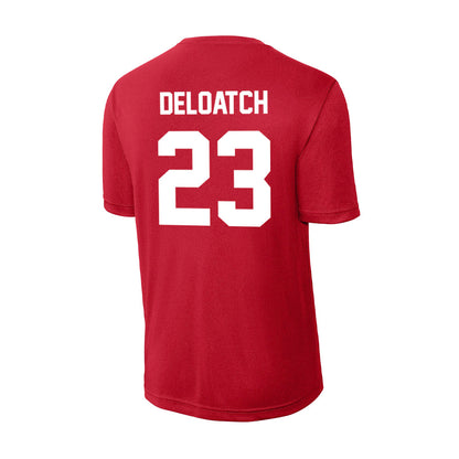 Rutgers - NCAA Football : Isaiah Deloatch - Activewear T-Shirt-1