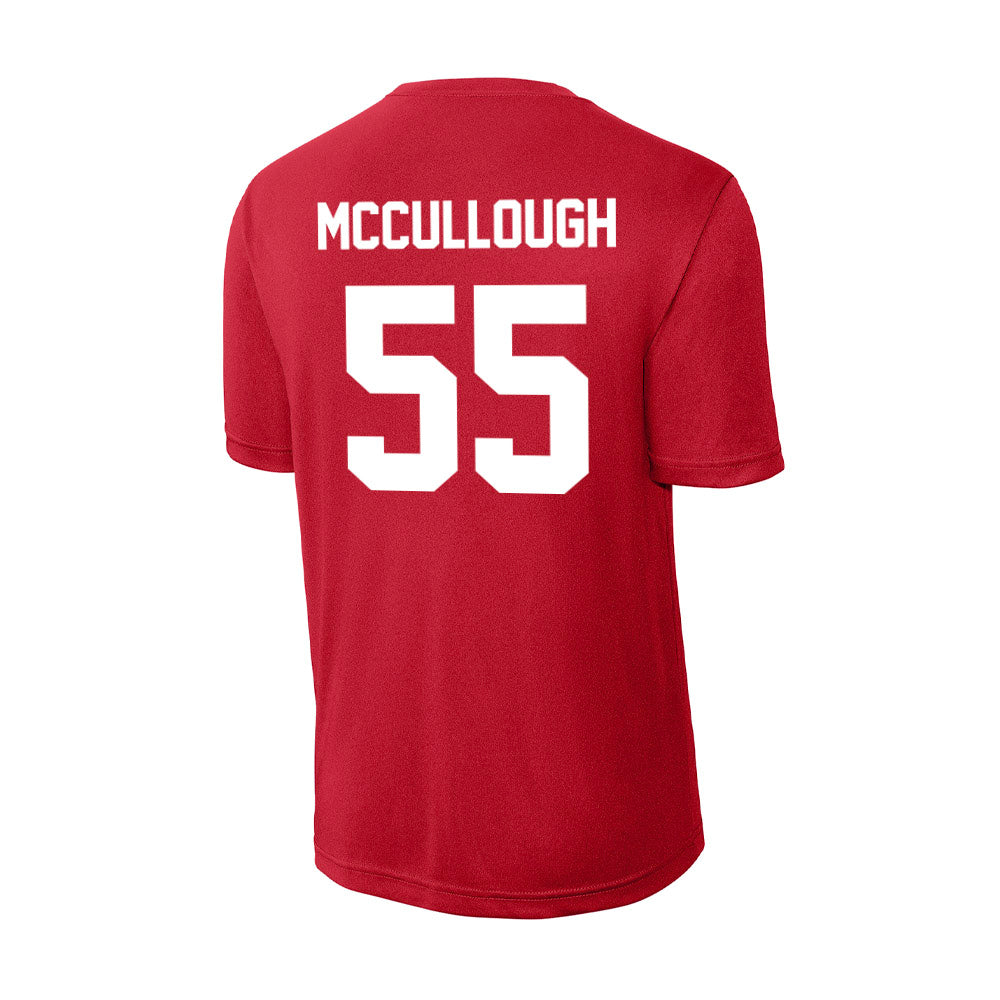 Rutgers - NCAA Men's Lacrosse : Charlie McCullough - Activewear T-Shirt-1