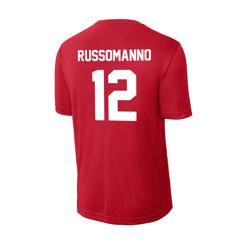 Rutgers - NCAA Women's Soccer : Olivia Russomanno - Activewear T-Shirt-1