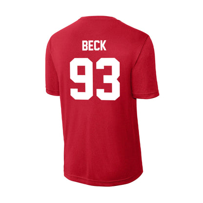 Rutgers - NCAA Football : Reece Beck - Activewear T-Shirt-1