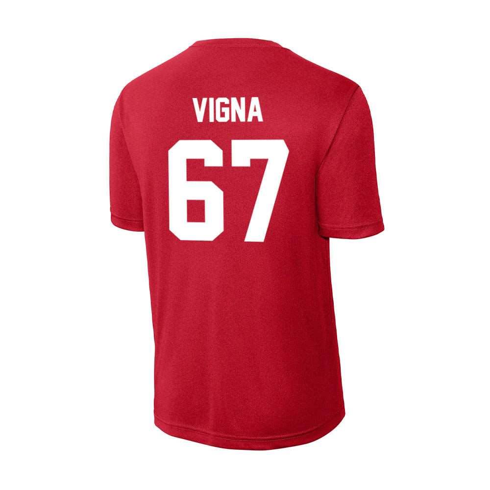 Rutgers - NCAA Football : Christopher Vigna - Activewear T-Shirt-1