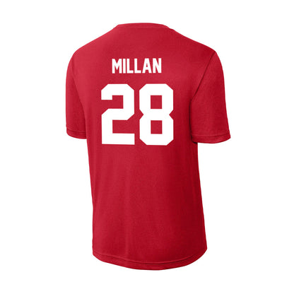 Rutgers - NCAA Softball : Rachel Millan - Activewear T-Shirt-1