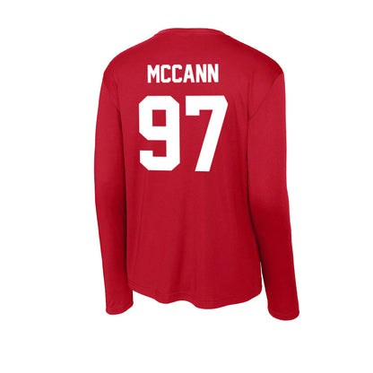 Rutgers - NCAA Football : Riley McCann - Activewear Long Sleeve T-Shirt