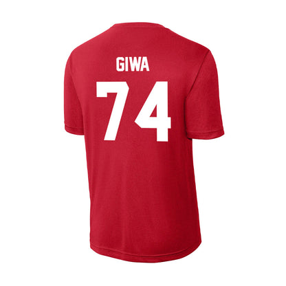 Rutgers - NCAA Football : Moshood Giwa - Activewear T-Shirt-1