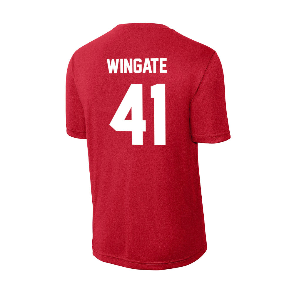 Rutgers - NCAA Football : Riley Wingate - Activewear T-Shirt-1