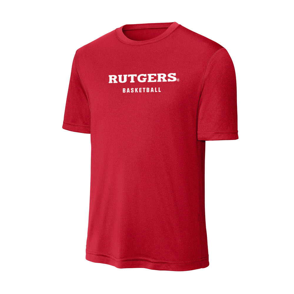 Rutgers - NCAA Women's Basketball : Deja Young - Activewear T-Shirt-0