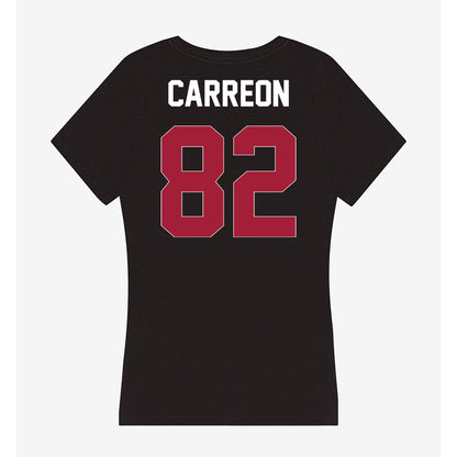 Oklahoma - NCAA Football : Ivan Carreon - Women's V-Neck T-Shirt-1
