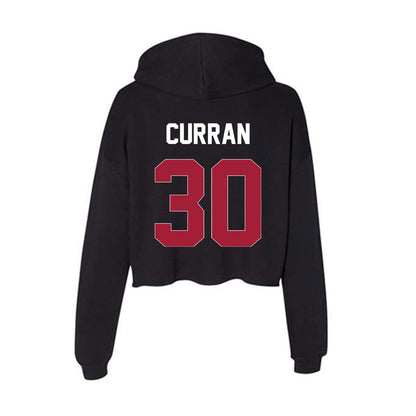 Oklahoma - NCAA Women's Soccer : Claire Curran - Women's Crop Fleece Hoodie-1