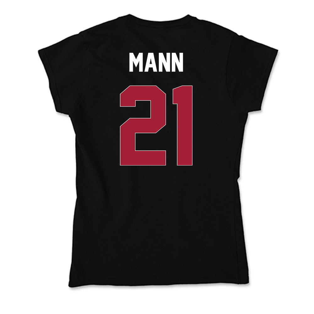 Oklahoma - NCAA Women's Volleyball : DaMya Mann - Soft Style Women’s T-Shirt-1