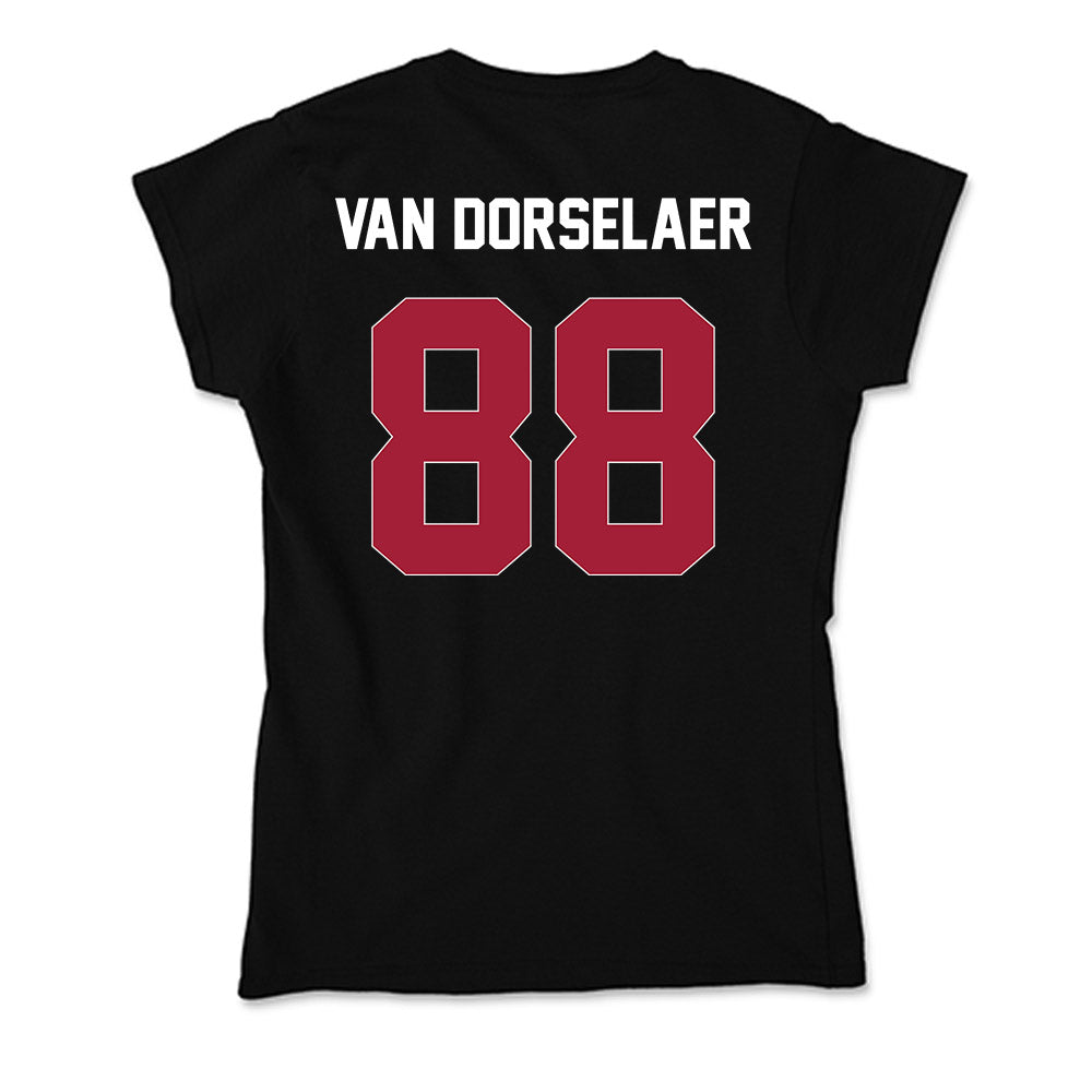 Oklahoma - NCAA Football : Jack Van Dorselaer - Soft Style Women’s T-Shirt-1