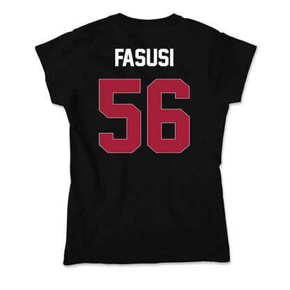 Oklahoma - NCAA Football : Michael Fasusi - Soft Style Women’s T-Shirt-1
