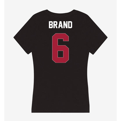 Oklahoma - NCAA Women's Volleyball : McKenna Brand - Women's V-Neck T-Shirt-1