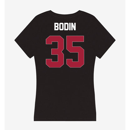 Oklahoma - NCAA Baseball : Jason Bodin - Women's V-Neck T-Shirt-1