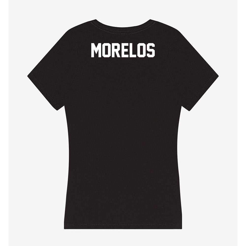 Oklahoma - NCAA Men's Gymnastics : Max Morelos - Women's V-Neck T-Shirt-1