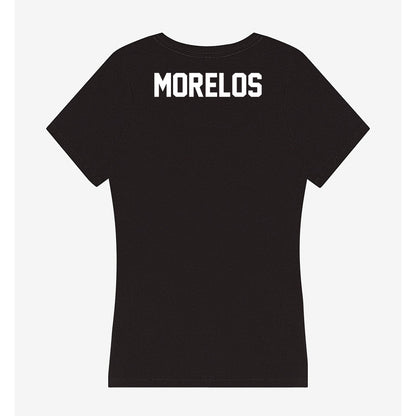 Oklahoma - NCAA Men's Gymnastics : Max Morelos - Women's V-Neck T-Shirt-1