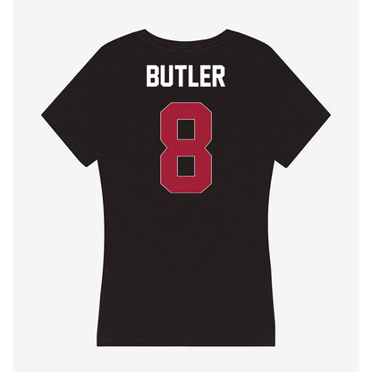 Oklahoma - NCAA Women's Volleyball : Carley Butler - Women's V-Neck T-Shirt-1