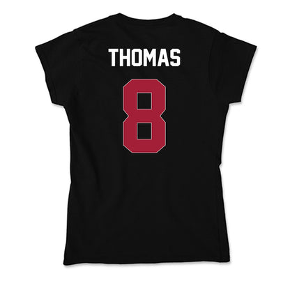 Oklahoma - NCAA Football : Bishop Thomas - Soft Style Women’s T-Shirt-1