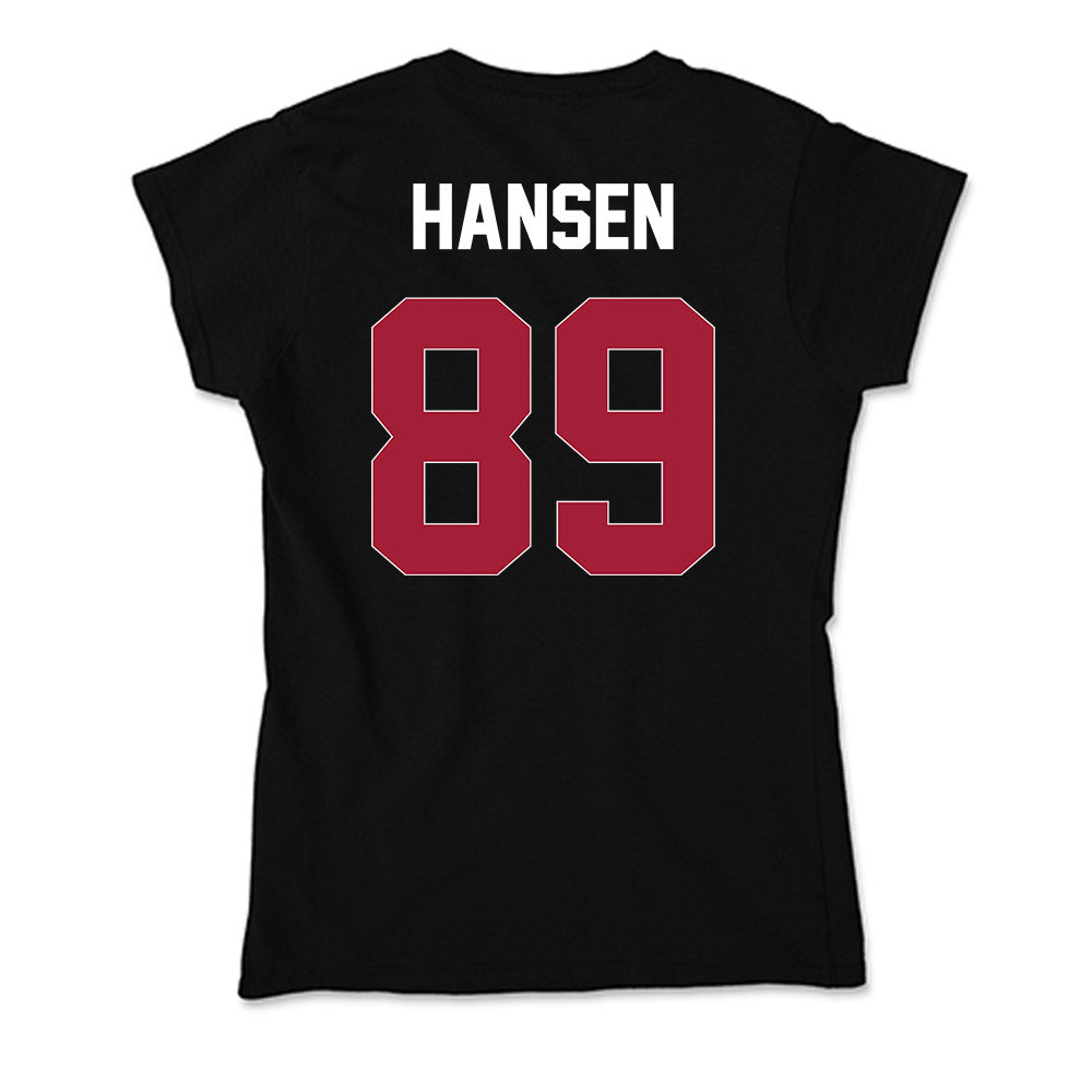 Oklahoma - NCAA Football : Hayden Hansen - Soft Style Women’s T-Shirt-1
