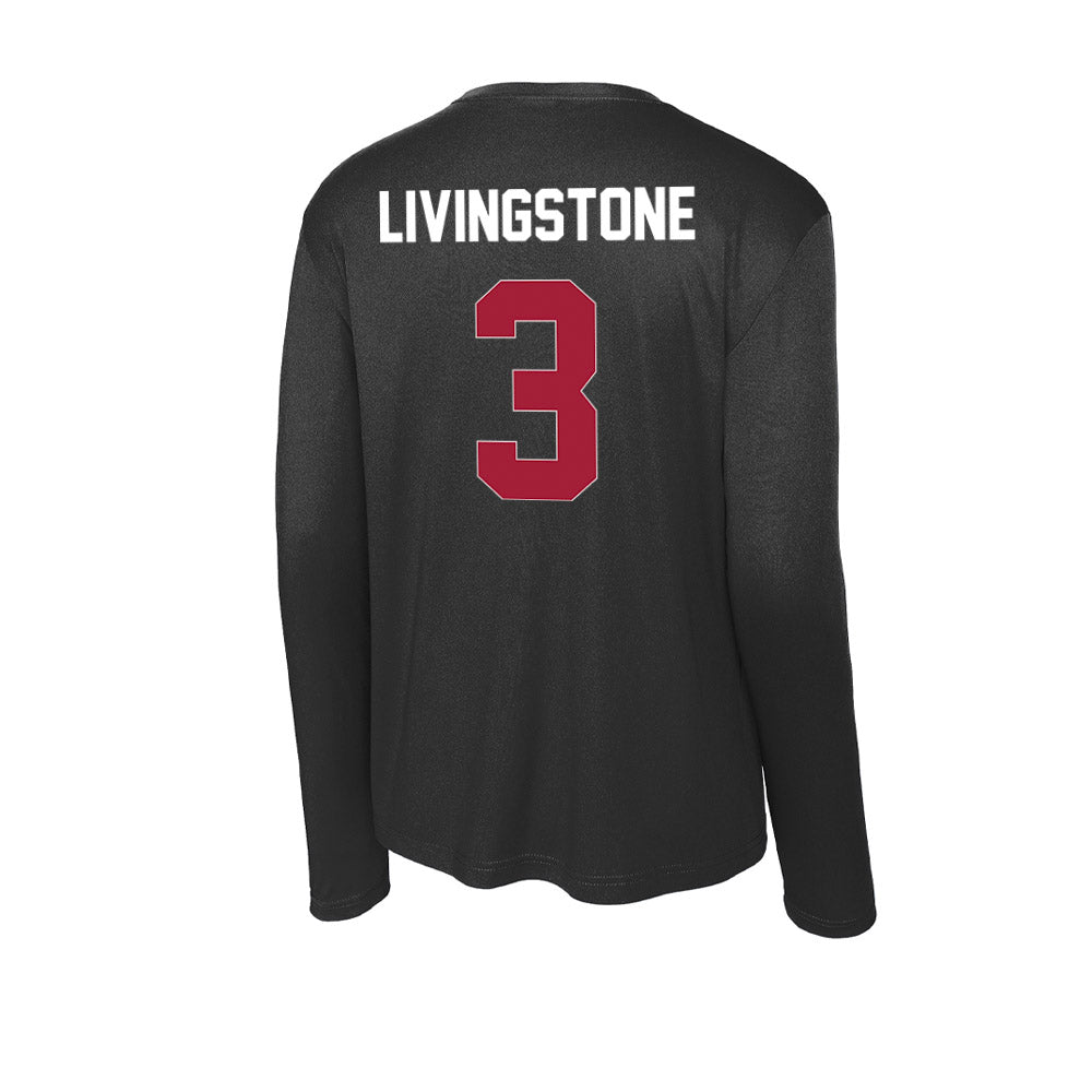 Oklahoma - NCAA Football : Parker Livingstone - Activewear Long Sleeve T-Shirt-1