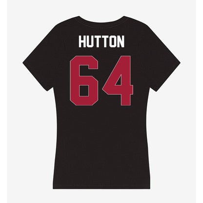 Oklahoma - NCAA Football : Sean Hutton - Women's V-Neck T-Shirt-1