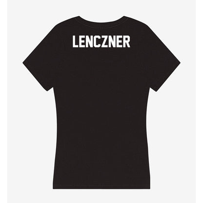 Oklahoma - NCAA Women's Gymnastics : Aspen Lenczner - Women's V-Neck T-Shirt-1